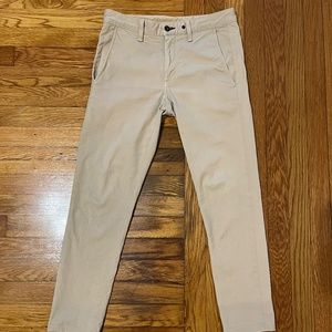 Rag & Bone Fit 1 Chino, Slim Fit, Size 28, Khaki